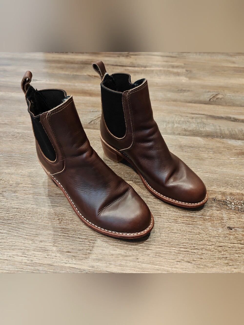 Red Wing Harriet Boots Brown Leather Women's Size 8.5 B